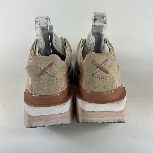 Deckers x Lab pink white waterproof athletic platform running shoes women’s 8 - Picture 7 of 9